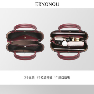 Embroidery Women Bag Leather Purses and Handbags Luxury Shoulder Bags Female Bags for Women - Product Image 4