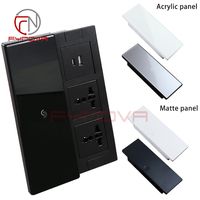 Prise de bureau escamotable avec ports USB A+C, prise de courant encastrée sous le bureau, multiprise escamotable pour table de conférence, OEM ODM