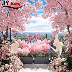 JY Vente en gros de fleurs artificielles au toucher réel, Phalaenopsis, élégante <span class=keywords><strong>orchidée</strong></span> aux lèvres rouges pour la décoration de la maison et des mariages - Product Image 6