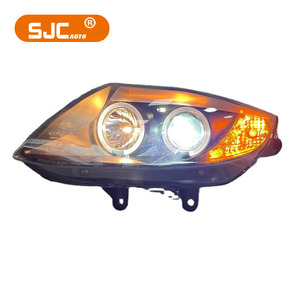 Fari SJC Auto per <span class=keywords><strong>BMW</strong></span> <span class=keywords><strong>Z4</strong></span> <span class=keywords><strong>E85</strong></span> 2003-2008, Luci Anteriori, Luci Diurne, Indicatori di Direzione Angel Eye, Parti Auto <span class=keywords><strong>E85</strong></span> Modificate - Product Image 1