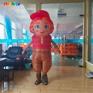 ชุดตุ๊กตาเป่าลมสั่งทำ ชุดมาสคอตเป่าลมสำหรับโฆษณา ชุดการ์ตูนเดินได้เป่าลมสำหรับเทศกาล - Product Image 1