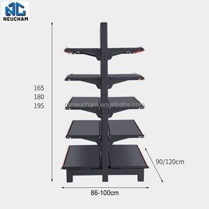 Hai mặt trắng siêu thị hiển thị Kệ Kệ Kệ trung tâm cho các cửa hàng và trung tâm mua sắm - Product Image 3