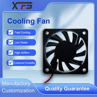 VENTE DIRECTE D'USINE - Ventilateur de refroidissement DC XFSFAN XFS6010S12-4 60x60x10mm 12V avec roulement à billes, ventilateur axial d'échappement en plastique OEM