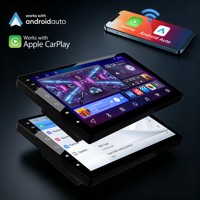 Autoradio Android 13 9 pouces 2 Go 64 Go RK3562 Écran tactile Navigation GPS avec CarPlay sans fil et Bluetooth 5.0