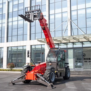 <span class=keywords><strong>Prix</strong></span> d'usine, chargeur télescopique tout-terrain de 5 tonnes, 18 m de hauteur, de haute qualité, avec certification CE - Product Image 4