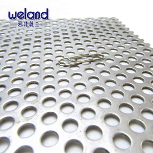 Weland thép không gỉ 304 đục lỗ tấm lưới lỗ tròn nhỏ 0.2-0.8mm Cắt & uốn dịch vụ cho màn hình - Product Image 3