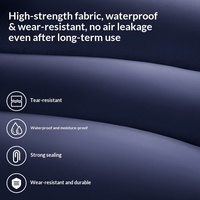 OEM ODM Aufblasbare Liege Luftsofa Schnell Aufblasbar Wasserdicht Faltbar, Tragbare Faulenzersofa für Outdoor Camping Wandern
