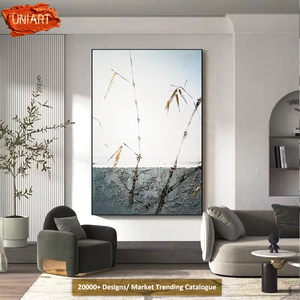 UNIART <span class=keywords><strong>surrealismo</strong></span> pittura a olio di bambù <span class=keywords><strong>arte</strong></span> su tela pura fatta a mano natura morta <span class=keywords><strong>arte</strong></span> pittura personalizzata moderna soggiorno arredamento regalo - Product Image 2