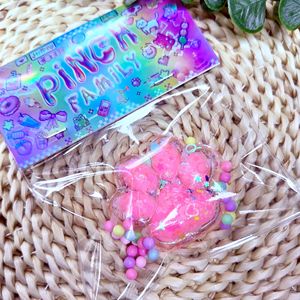 DIY Fluffy Cat Paw Stress Relief Squishy Slow Rebound Sensory Toy with Pom-Pom Soft PU Kawaii Gift for Ages 8-13 - Product Image 4