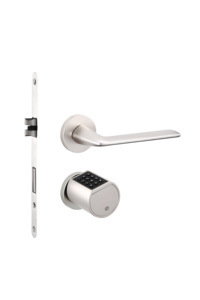 Cerradura Inteligente para Puerta, Cerradura Inteligente de Cilindro de Acero Inoxidable y Latón con Interfaz de Emergencia, Cerradura Electrónica Inteligente para Wo - Product Image 5
