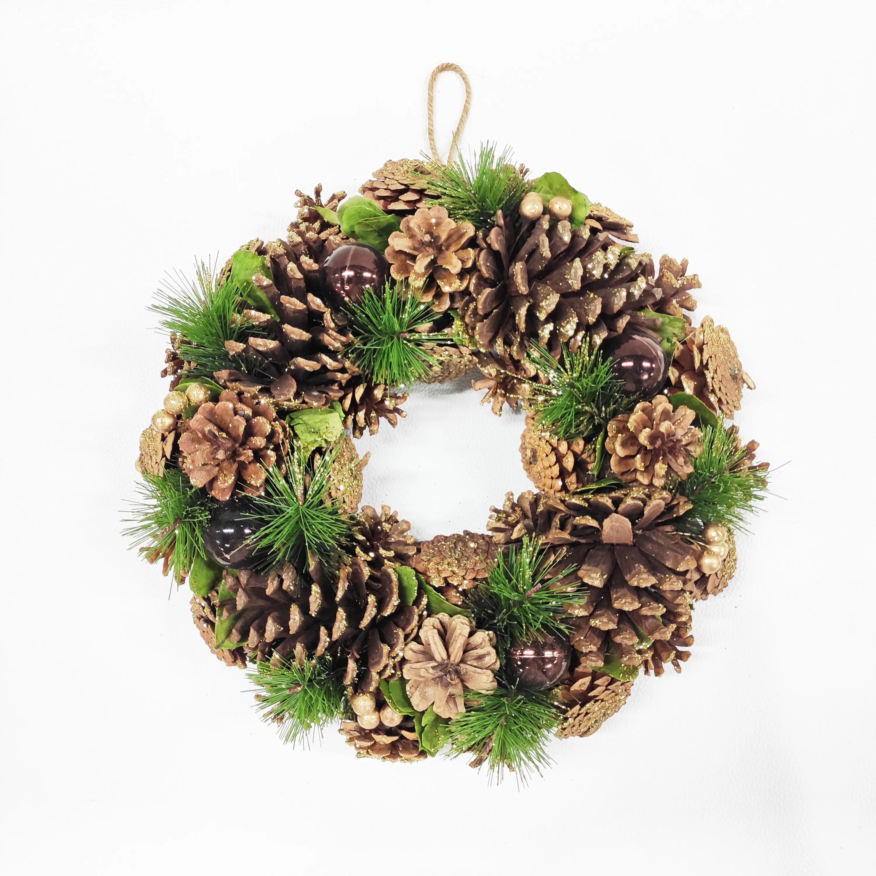 Xmas Supplies Party Decoration China wooden Christmas wreath