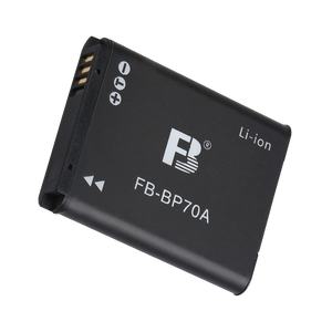 Blackshark Stock batería digital recargable de iones de litio FB BP 70A para cámara <span class=keywords><strong>Samsung</strong></span> ES65 ES70 ST60 PL120 MV800 <span class=keywords><strong>5X</strong></span> - Product Image 1