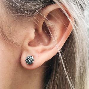 Luxury Premium 925 <b>Sterling</b> <b>Silver</b> Diamond <b>Stud</b> Earrings Elegant Brilliant Fine Jewelry Fashion Accessories for Women - Product Image 2