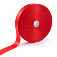 Ruban en satin double face de 6,4 mm, couleur unie, 100 yards, ruban d'ange, ruban en dentelle crochetée pour bouquet de fleurs, emballage de boîte cadeau