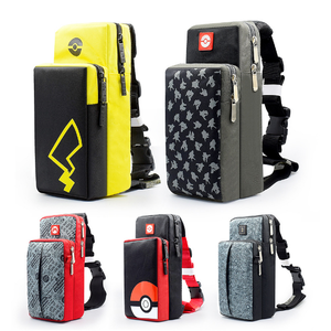 Sac à dos de rangement portable pour accessoires, sac d'aventure (édition <span class=keywords><strong>Pikachu</strong></span>), sac de voyage pour <span class=keywords><strong>Nintendo</strong></span> <span class=keywords><strong>Switch</strong></span> - Product Image 5
