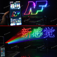 C1-710B US auf Lager 10W APP-gesteuerter RGB-Animations-Laser 10 Watt Hochzeits-Laserlicht-Projektor für DJ Disco Club Bar