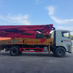Camion pompe à béton à flèche télescopique d'occasion Sany/Zoomlion 63m 62m 55m 50m de 2021 à vendre à Shanghai - Product Image 1