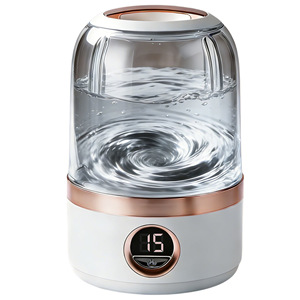 Wireless Underwear Sock Washing Machine-Cordless Portable Rechargeable Plastic Housing <b>Top</b>-<b>loading</b> for Lazy People Cordless Desi - Product Image 3