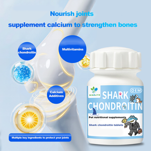 Comprimés de chondroïtine de requin biologique pour animaux de compagnie, directement de l'usine, soutien immunitaire, compléments de santé pour chiens et chats, OEM ODM - Product Image 3
