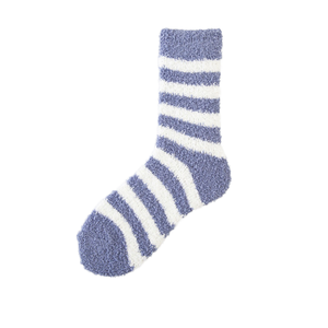 Offre Spéciale thermique rayé épais microfibre <span class=keywords><strong>hommes</strong></span> hiver flou sol moelleux mi Tube équipage chaussettes - Product Image 5