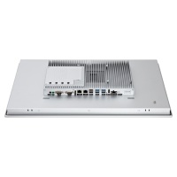 PC industriel sans ventilateur OEM ODM avec écran LCD large de 21,5 pouces 4:3, Intel J6412 N97 N305, 2 LAN, 2 COM, Wi-Fi, 4G, Win10, 11, Linux, VESA