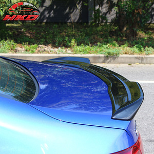 เหมาะสำหรับ Honda Civic รุ่นที่ 11 ซีดาน 4 ประตู ปี 2022-2026 สไตล์ SI RS สปอยเลอร์หลังสีดำด้าน - Product Image 3