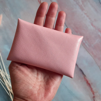 Porte-cartes de visite en cuir pour femmes et long porte-portefeuille Produit de sac à main promotionnel