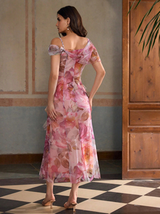 Женское платье с коротким рукавом - Product Image 2