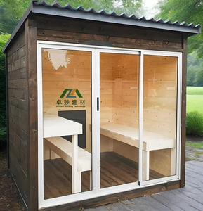 Sauna de Vapor Moderna de Madera Sólida de Hemlock Eléctrica para 2 a 6 Personas, <span class=keywords><strong>Precio</strong></span> de Fábrica, para Uso en Exteriores, Hoteles y Apartamentos - Product Image 3