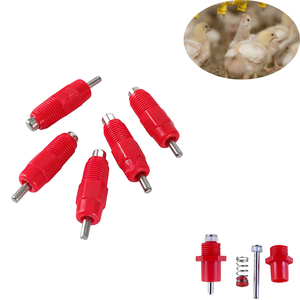 Nuevo Sistema de Bebederos de Acero Inoxidable para Pollos de Engorde, Bebedero Automático con Boquilla de Rosca para Uso en Granjas - Product Image 1
