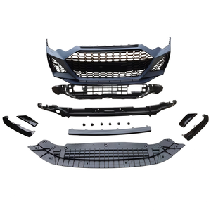 Kits de carrocería de coche, parachoques delantero con parrilla de panal para <span class=keywords><strong>audi</strong></span> A6L S6 OEM <span class=keywords><strong>RS6</strong></span>, parachoques delantero estilo 2019 2020 <span class=keywords><strong>2021</strong></span> - Product Image 1