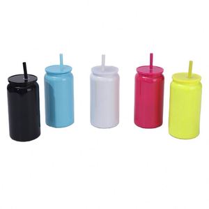 New 16oz Colorful Mason Jar 304 Stainless Steel Vacuum Insulated <b>Cup</b> <b>Straw</b> High-value High-temperature Resistant Outdoor Use - Product Image 6