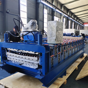 Corrugated Roof Wall Panel Forming Machine Colored Steel <b>Tile</b> Metal Roofing <b>Sheet</b> Roll Forming Machine - Product Image 4