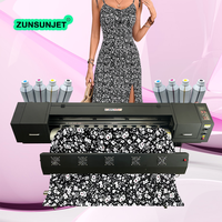 ZUNSUNJET Petite imprimante numérique à sublimation jet d'encre haute vitesse 70Cm bannière flexible papier Photo tissu direct