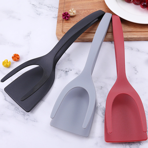 尼龙2合1牛排铲锅铲手柄翻转钳牛排煎饼厨房食物烹饪工具鸡蛋牛排面包夹 - Product Image 6