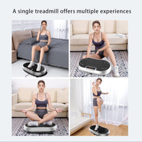 Großhandel Beliebte Vibrationsplatte für Zuhause Fitnessgerät zur Bauch- und Taillengürtelstraffung Ganzkörperformung Indoor-Trainingsgerät