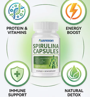 Capsules de Spiruline Bio Ausreson OEM : Énergie, Soutien Immunitaire et Détox Naturelle