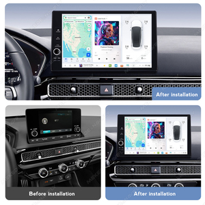 DUDU7 MEKEDE - Unidad Principal Exclusiva para Automóvil Android con Ventilación, Pantalla HD Grande, Función AUX DSP para HONDA <span class=keywords><strong>Civic</strong></span> 2022 al Presente de 11.5 Pulgadas - Product Image 4