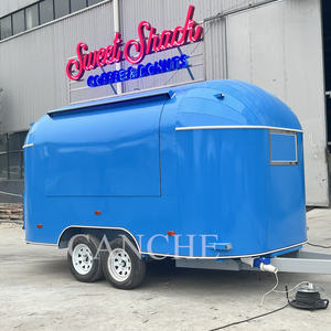 Camión de Comida de Acero Inoxidable Totalmente Equipado para Catering, Carrito de Hot Dogs, Remolque de Comida Personalizado, Cocina Completa de Restaurante, Comida para Refrigerios - Product Image 4