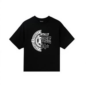 Camiseta Corta de Lona para Mujer con Diseño de Logotipo Personalizado, Impresión Digital, Ropa Urbana Moderna, Ecológica y Transpirable - Product Image 1