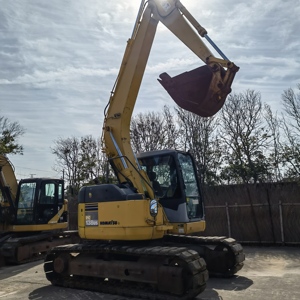 Excavateur Komatsu 13 tonnes d'occasion modèle PC138us/PC130/PC160 Pelle hydraulique sur chenilles à vendre - Product Image 2