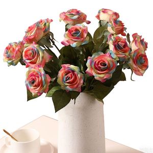 Flores Artificiales de Seda Blanca al Tacto Real, con Aspecto Natural, para Decoración del Hogar, en Paquetes al por Mayor - Product Image 3