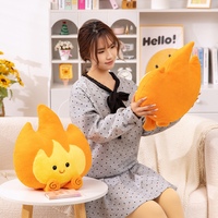 Coussin universel en peluche super douce petite conception de flamme banc anti-Stress banc de voiture de bureau PP coton rempli de techniques lavées