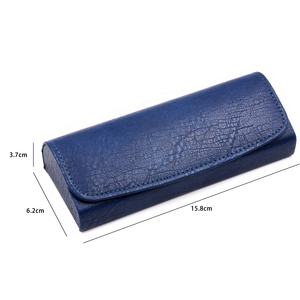 Bestclean Estuche de cuero PU de lujo para gafas Imán de alta calidad Hecho a mano Vintage Estuche de embalaje para gafas - Product Image 2