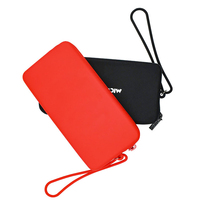 Haute qualité étanche Silicone voyage pochette de rangement extérieur toilette cosmétique porte-monnaie avec fermeture éclair porte-monnaie