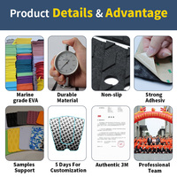 Tapis de traction en mousse EVA pour planche de surf, antidérapants, imperméables, multicolores, personnalisés par le fabricant