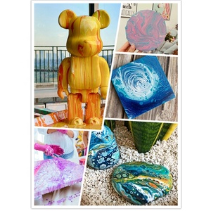 Bộ Dung Dịch Sơn Đổ Acrylic 75Ml Nghệ Thuật Bộ Sơn Đổ Acrylic - Product Image 3