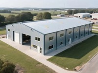 Vente Flash : Bâtiment d'Entrepôt Préfabriqué en Acier, Grande Portée, Construction Industrielle Métallique à Faible Coût
