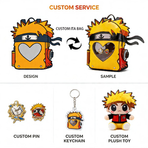 Bolso Bandolera de PU con Forma Personalizada para Fans del Anime, Bolso Ita con Logotipo Personalizado, Mercancía de Fábrica, Bolsos Estructurados para Mujer 2026 - Product Image 2