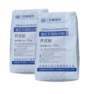 Rutile ไทเทเนียมไดออกไซด์ R838ที่ใช้ในน้ำสี/หมึก/เคลือบผง/อุตสาหกรรมกระดาษราคาผู้ผลิต